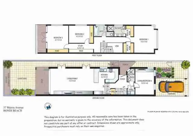 Floorplan of Homely house listing, 37 Wairoa Avenue, North Bondi NSW 2026