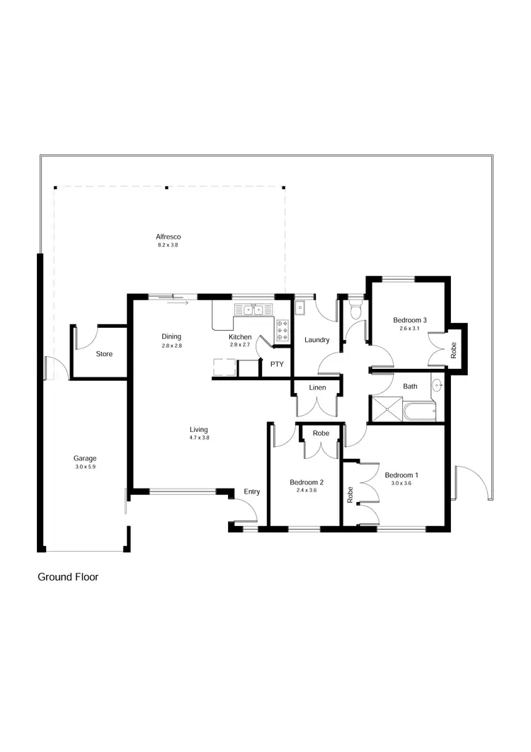 Floorplan of Homely house listing, 51 Wattle Street, Tuart Hill WA 6060
