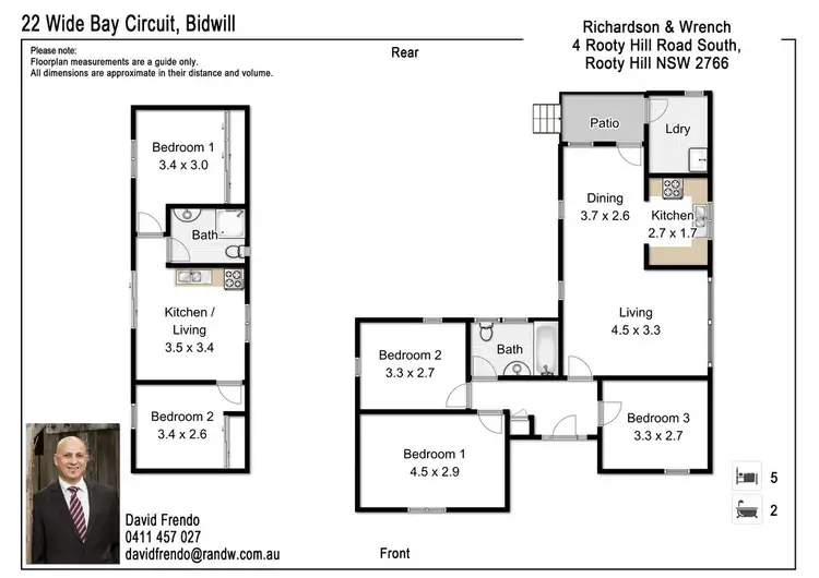 Floorplan of Homely house listing, 22 Wide Bay Circuit, Bidwill NSW 2770