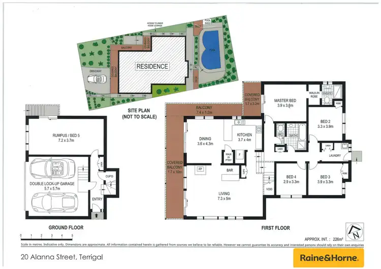 Floorplan of Homely house listing, 20 Alanna Street, Terrigal NSW 2260