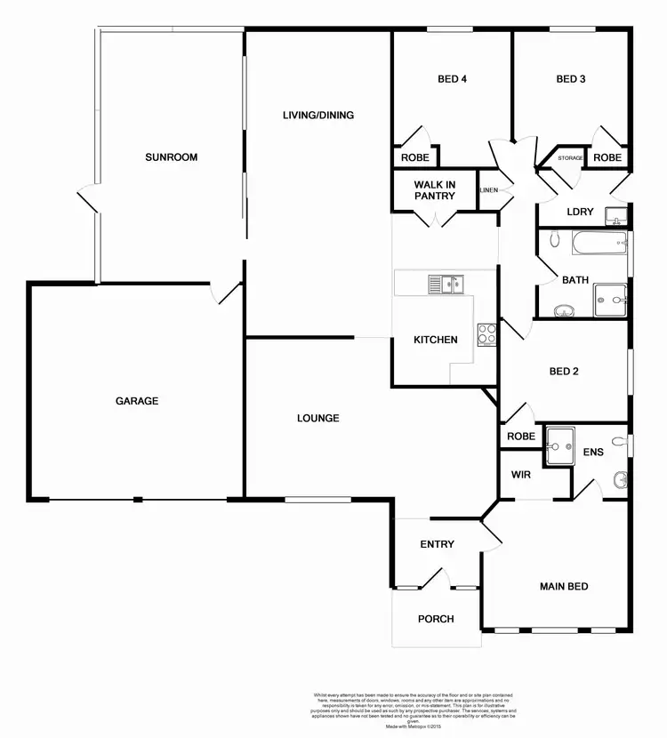 Floorplan of Homely house listing, 110 Turnbull Drive, East Maitland NSW 2323