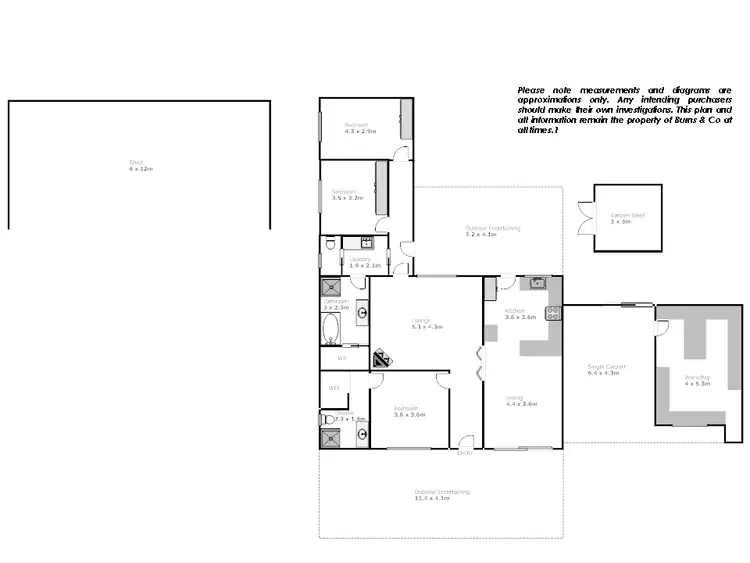Floorplan of Homely house listing, 49 Torney Road, Cardross VIC 3496