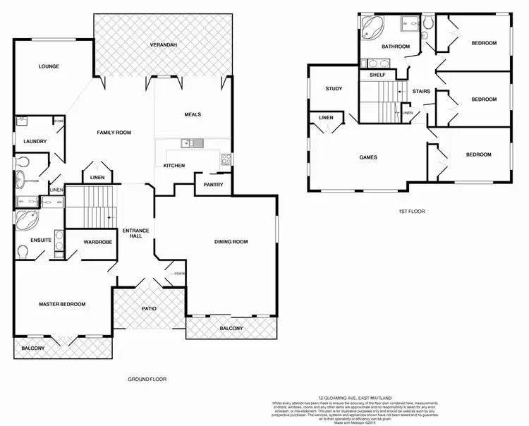 Floorplan of Homely house listing, 12 Gloaming Avenue, East Maitland NSW 2323