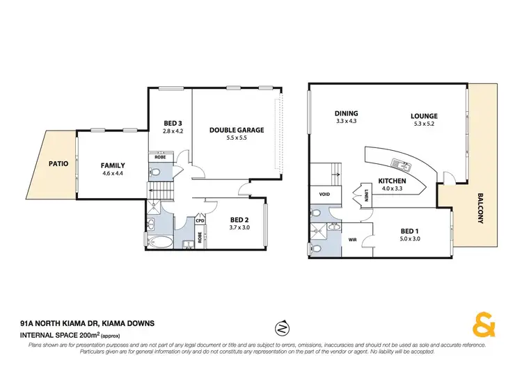 Floorplan of Homely semi-detached listing, 91A North Kiama Drive, Kiama Downs NSW 2533