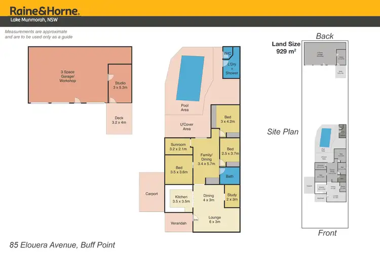 Floorplan of Homely house listing, 85 Elouera Avenue, Buff Point NSW 2262