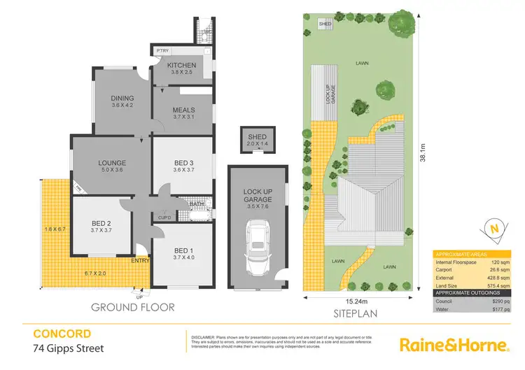 Floorplan of Homely house listing, 74 Gipps Street, Concord NSW 2137