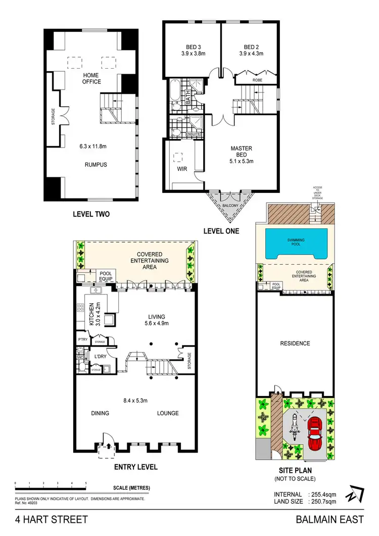 Floorplan of Homely house listing, 4 Hart Street, Balmain East NSW 2041