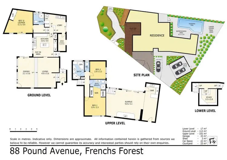 Floorplan of Homely house listing, 88 Pound Avenue, Frenchs Forest NSW 2086