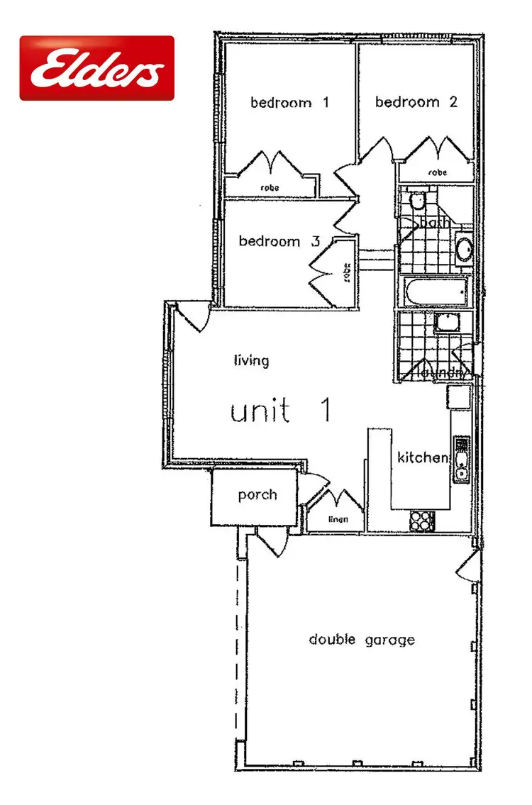 Floorplan of Homely townhouse listing, 1/9 Dodsworth Street, Queanbeyan NSW 2620