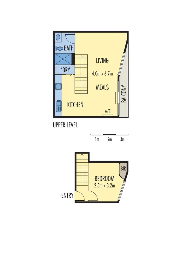 Floorplan of Homely apartment listing, 1407/325 Collins Street, Melbourne VIC 3000