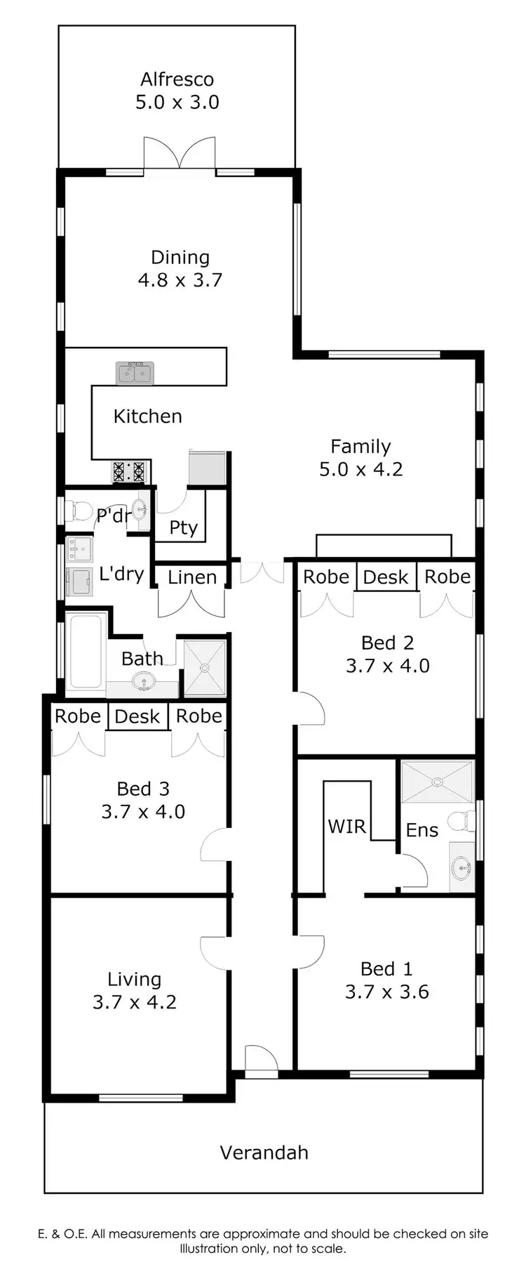 Floorplan of Homely house listing, 45 Tuam Street, Victoria Park WA 6100