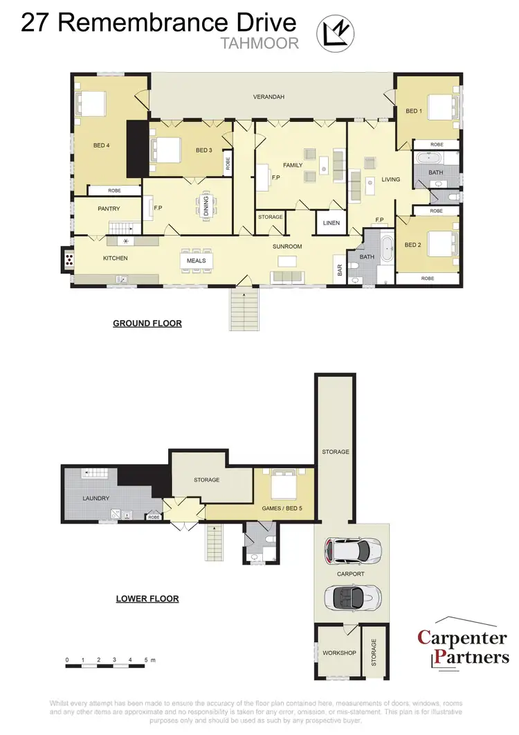 Floorplan of Homely house listing, 27 Remembrance Drive, Tahmoor NSW 2573