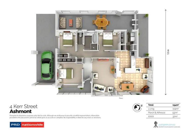 Floorplan of Homely house listing, 4 Kerr Street, Flowerdale NSW 2650