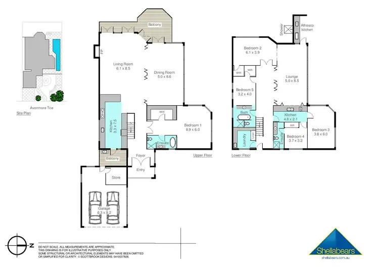 Floorplan of Homely house listing, 7 Avonmore Terrace, Cottesloe WA 6011