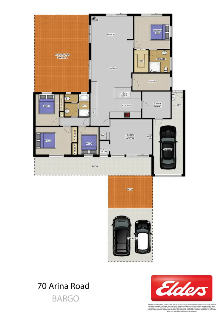 Floorplan of Homely house listing, 70 Arina Road, Bargo NSW 2574