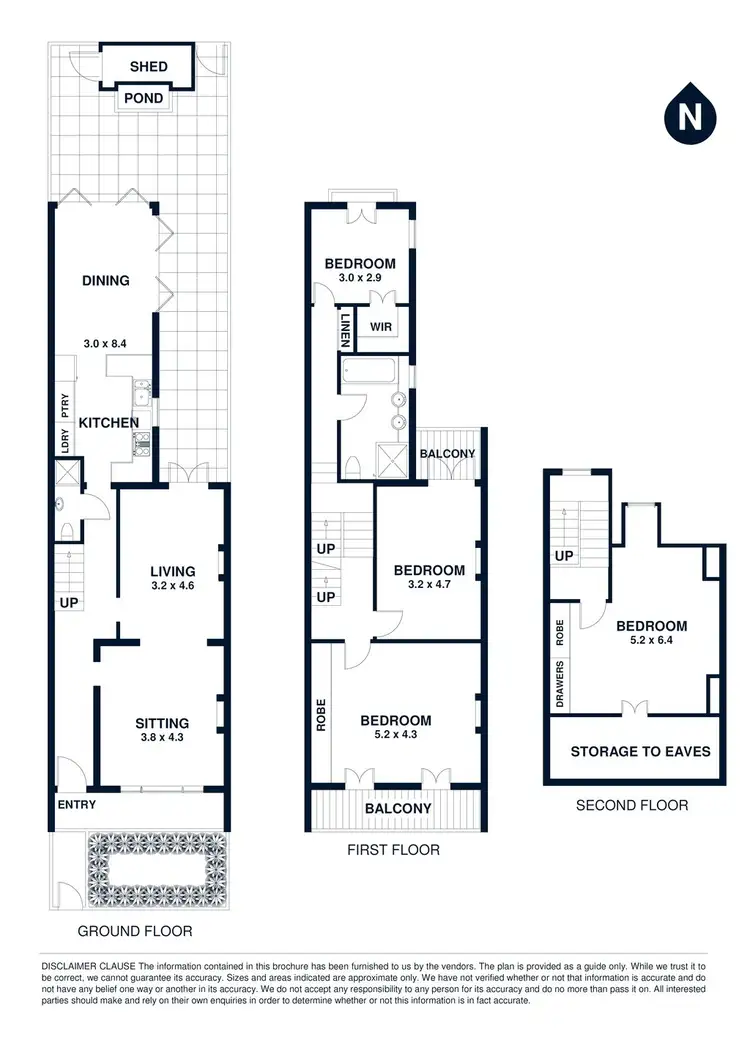 Floorplan of Homely house listing, 430 Moore Park Road, Paddington NSW 2021