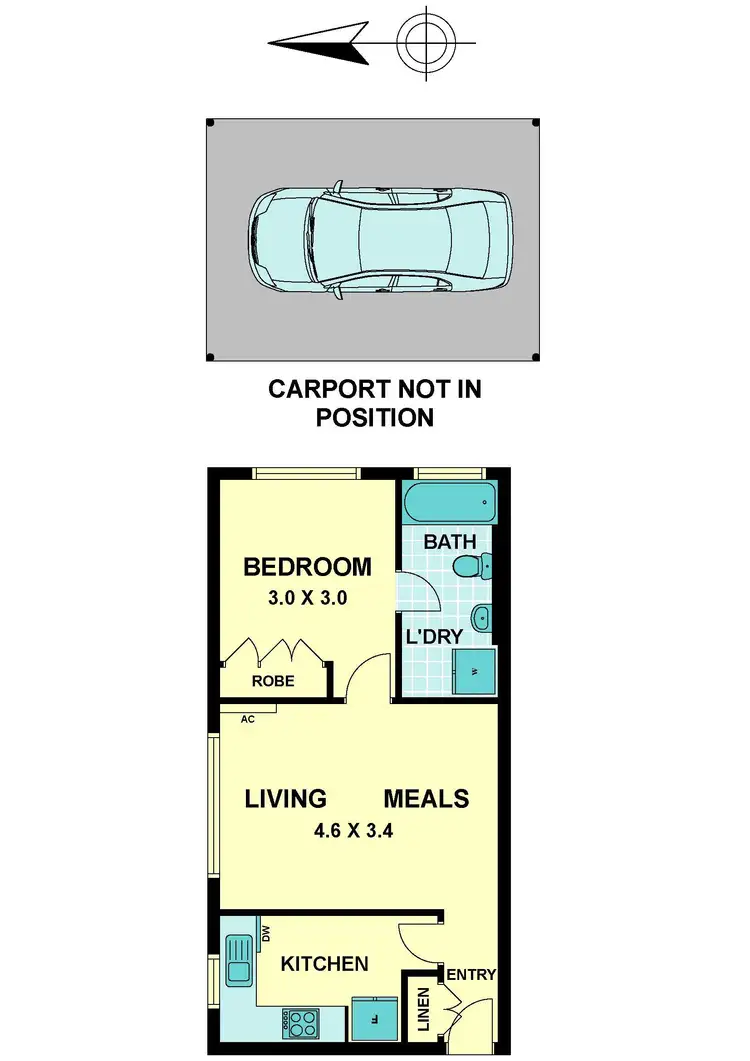 Floorplan of Homely apartment listing, 5/39 St Kinnord Street, Aberfeldie VIC 3040
