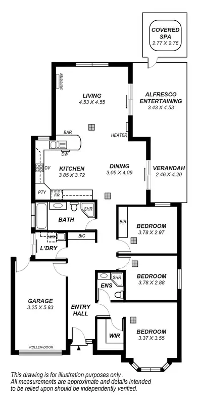 Floorplan of Homely house listing, 2D Orlando Avenue, Hampstead Gardens SA 5086