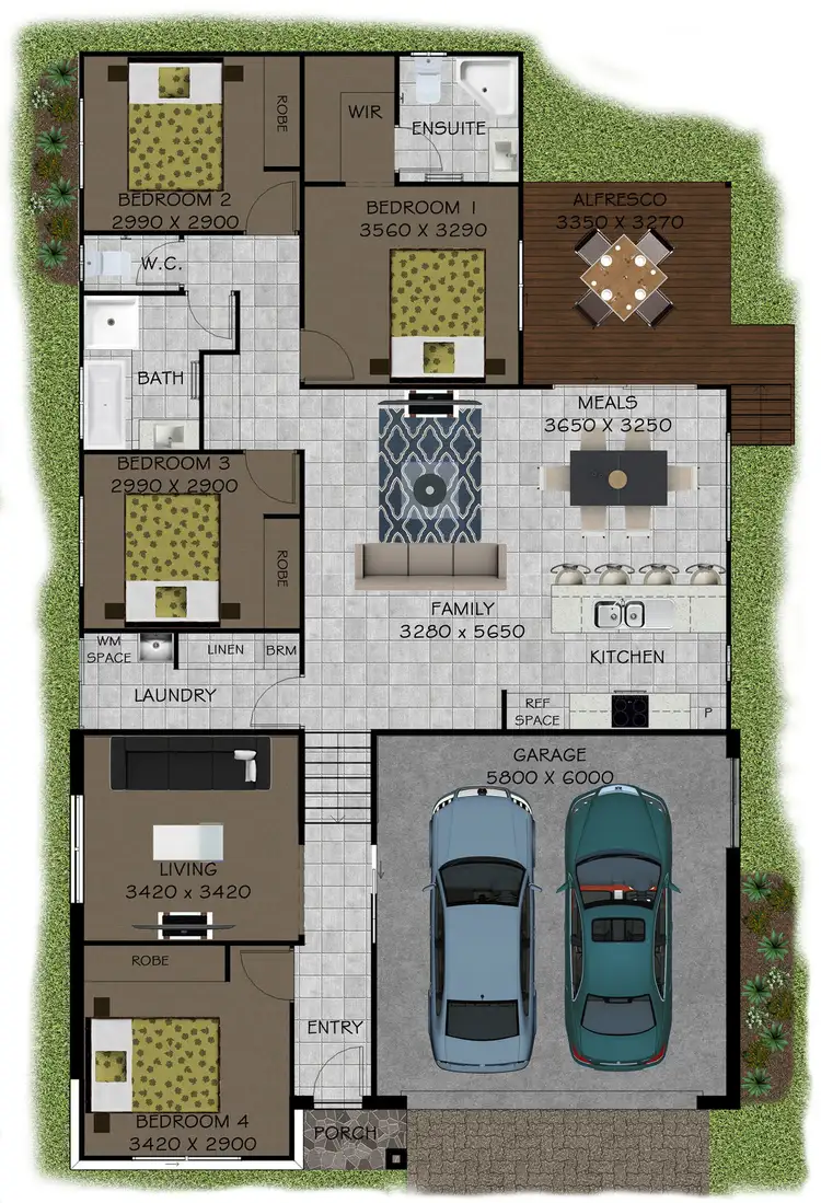 Floorplan of Homely land listing, Lot 164 Sanctuary Rise, Cranley QLD 4350