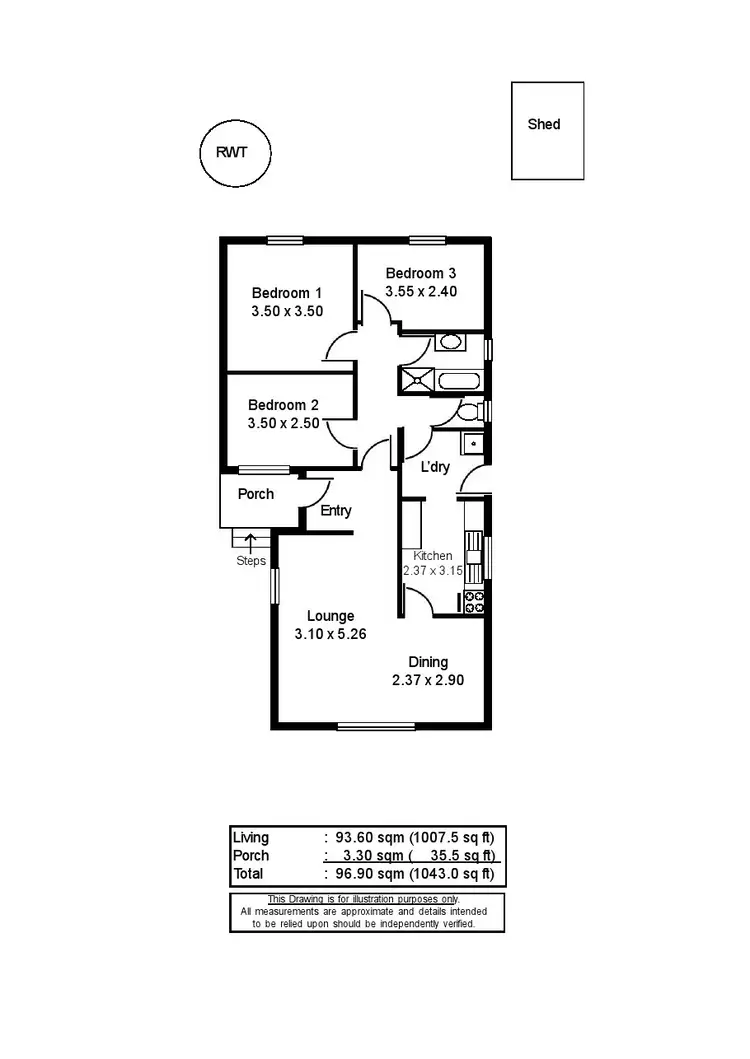 Floorplan of Homely house listing, 2 Allen St, Murray Bridge SA 5253