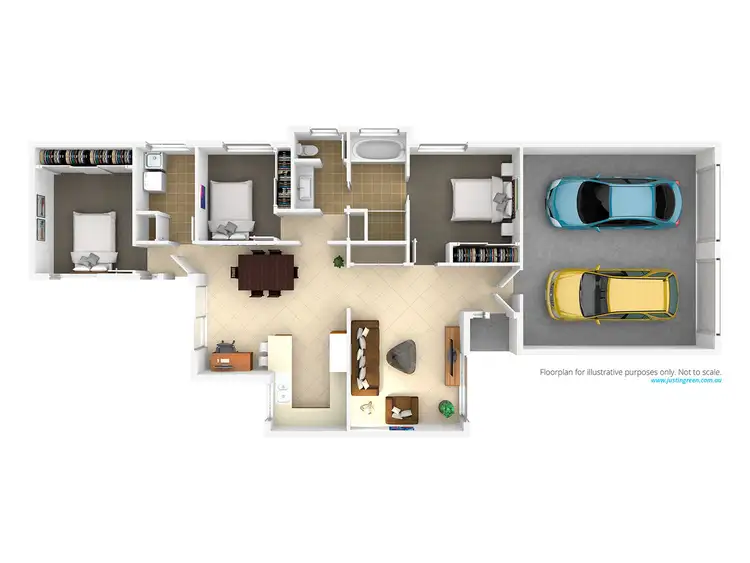 Floorplan of Homely unit listing, 1/23 Kirrang Avenue, Glenfield Park NSW 2650