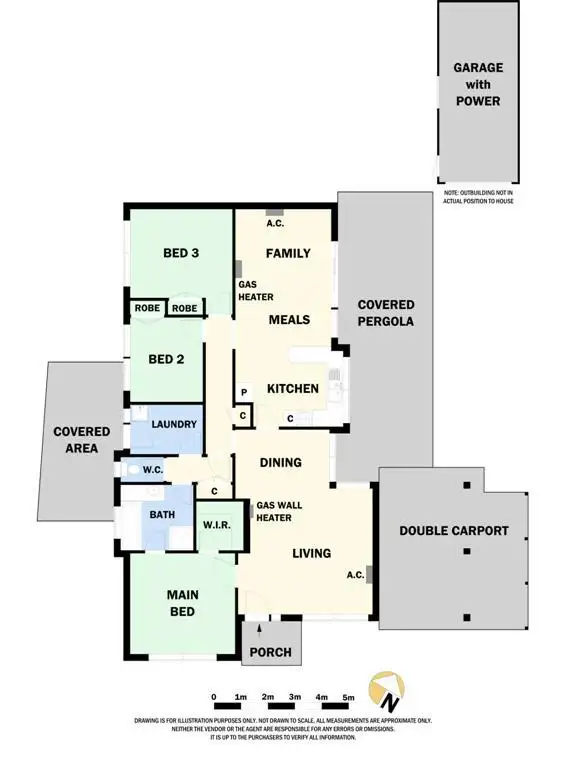 Floorplan of Homely house listing, 7 Carnoustie Drive, Sunbury VIC 3429