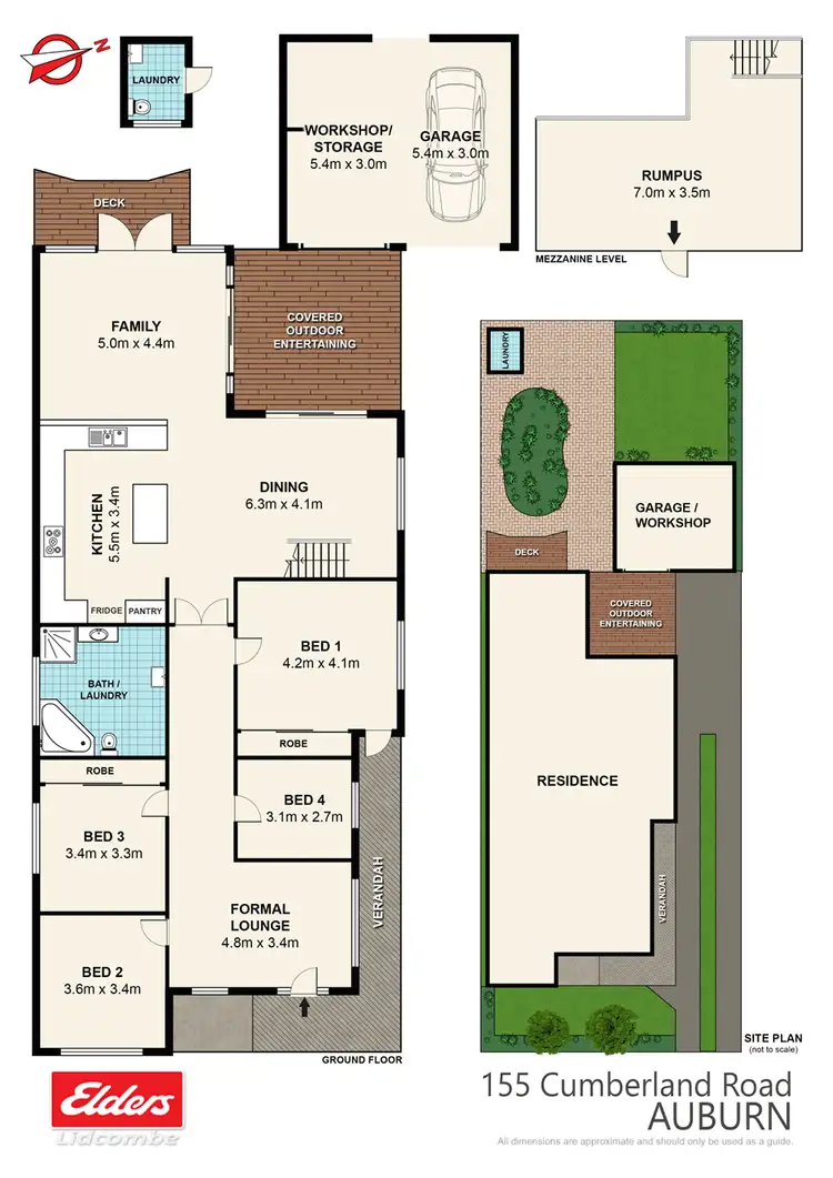 Floorplan of Homely house listing, 155 CUMBERLAND ROAD, Auburn NSW 2144
