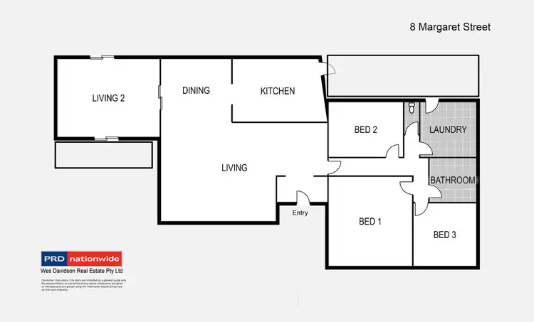 Floorplan of Homely house listing, 8 Margaret Street, Horsham VIC 3400