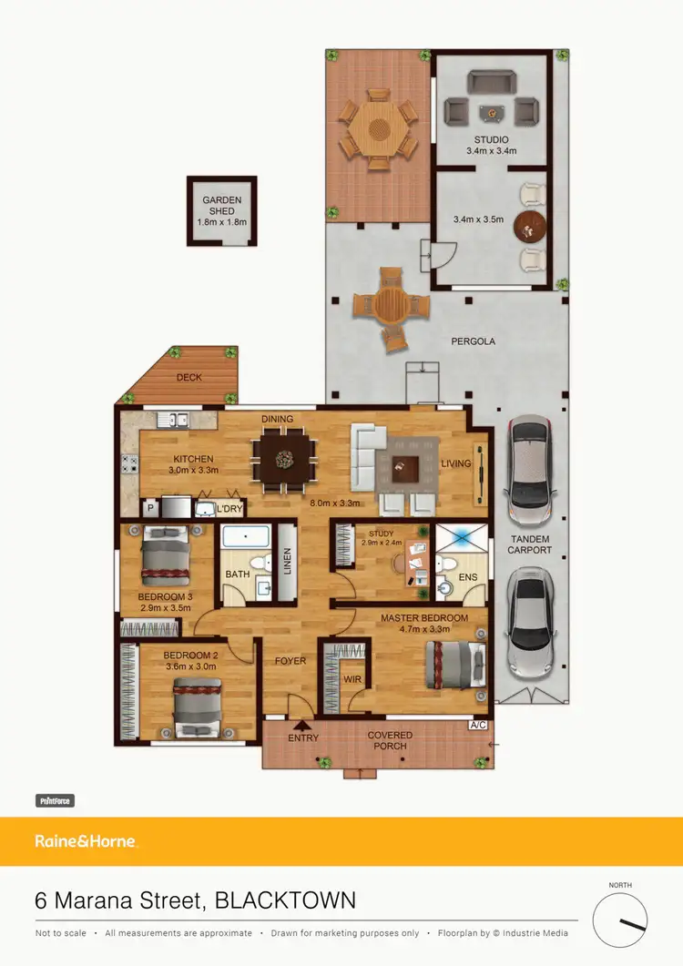 Floorplan of Homely house listing, 6 Marana Street, Blacktown NSW 2148