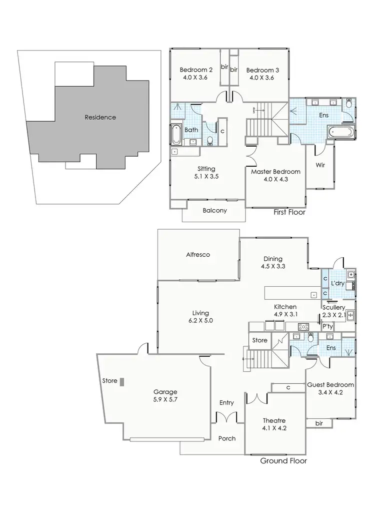 Floorplan of Homely house listing, 14 Camden Street, Wembley Downs WA 6019