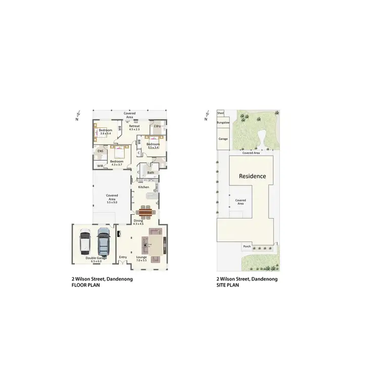 Floorplan of Homely house listing, 2 Wilson Street, Dandenong VIC 3175