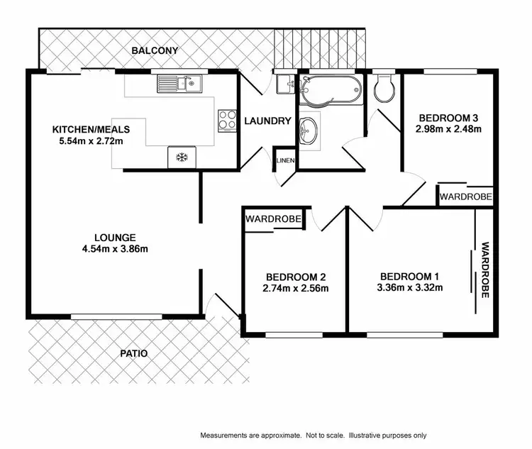 Floorplan of Homely house listing, 61 Coachwood Crescent, Picton NSW 2571