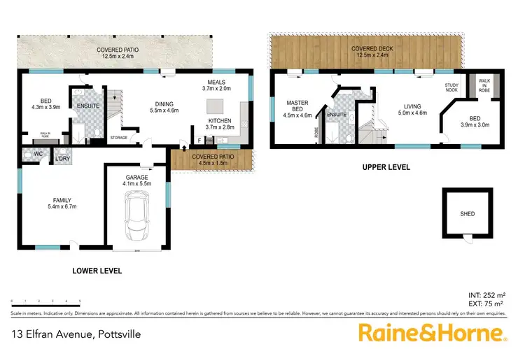 Floorplan of Homely house listing, 13 Elfran Avenue, Pottsville NSW 2489