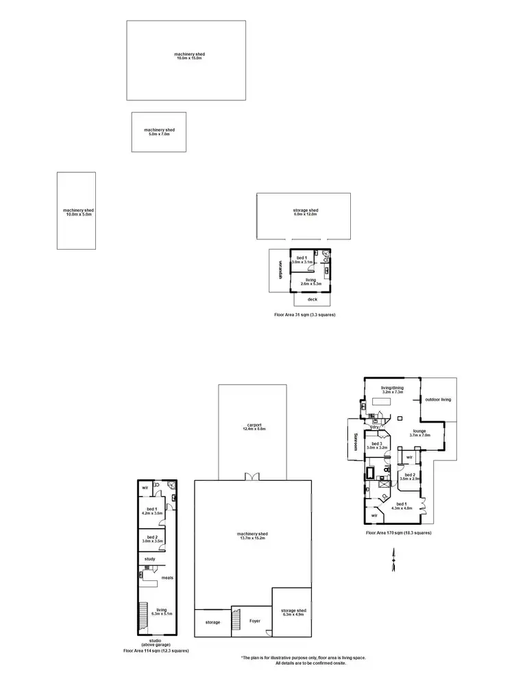 Floorplan of Homely rural property listing, 181 Queens Road, Wandin East VIC 3139
