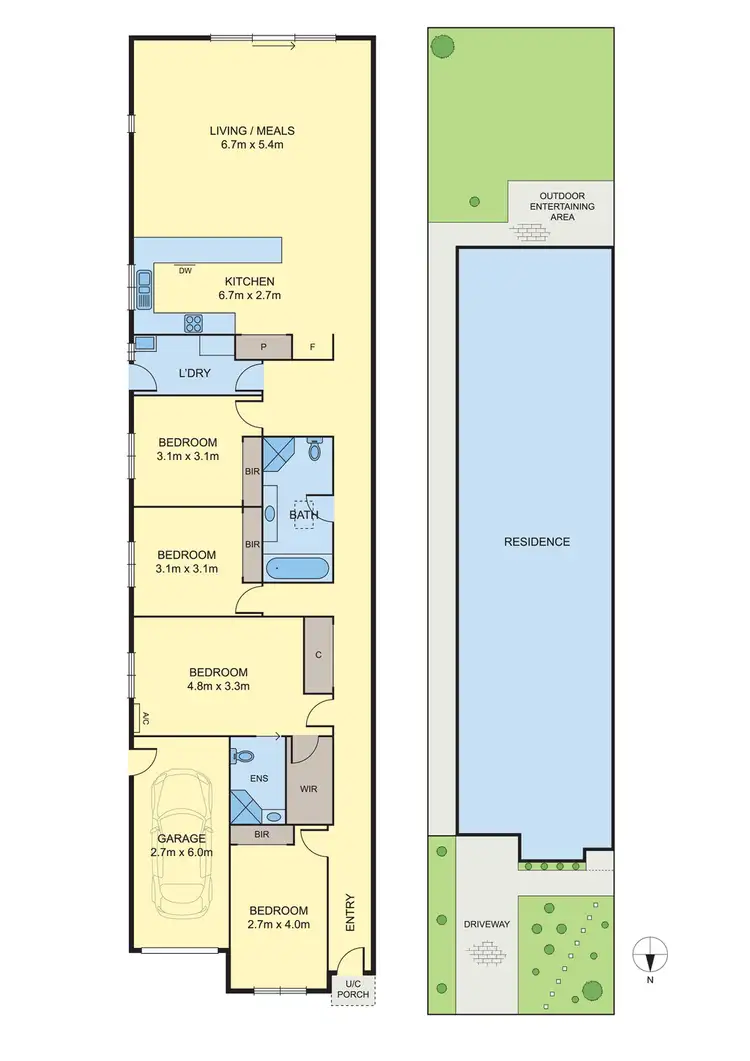 Floorplan of Homely house listing, 9 Abbeygate Street, Altona North VIC 3025