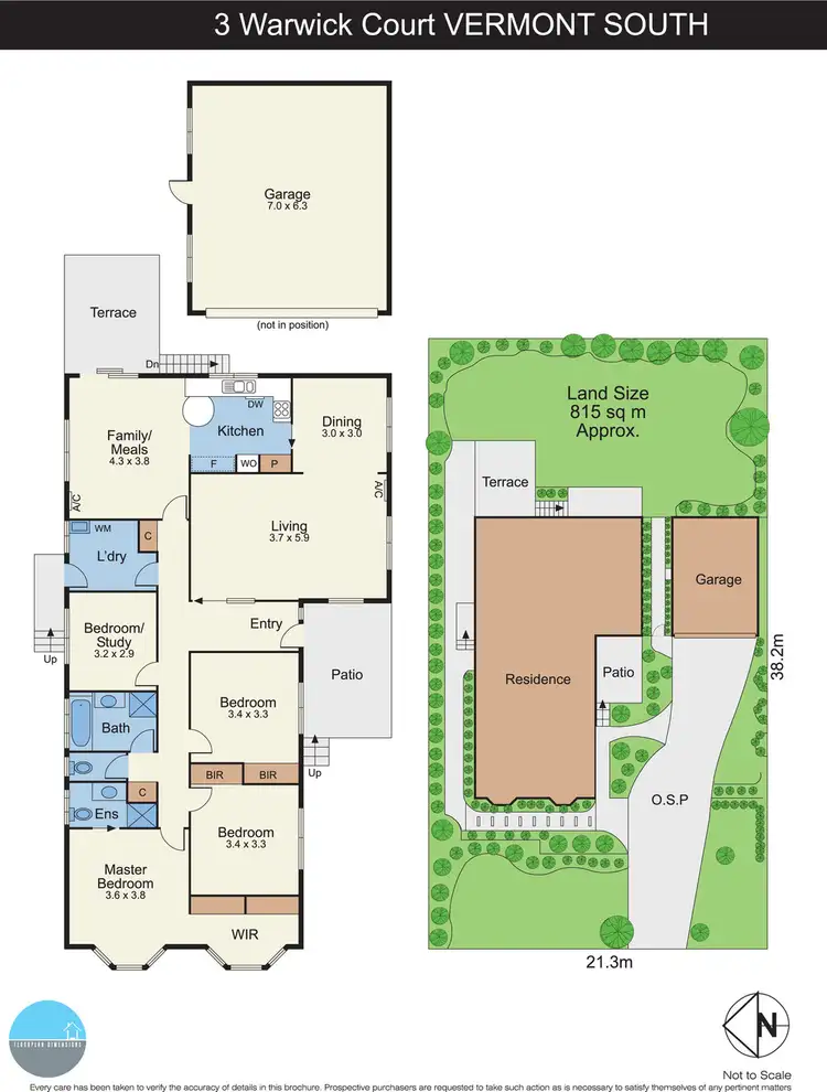 Floorplan of Homely house listing, 3 Warwick Court, Vermont South VIC 3133