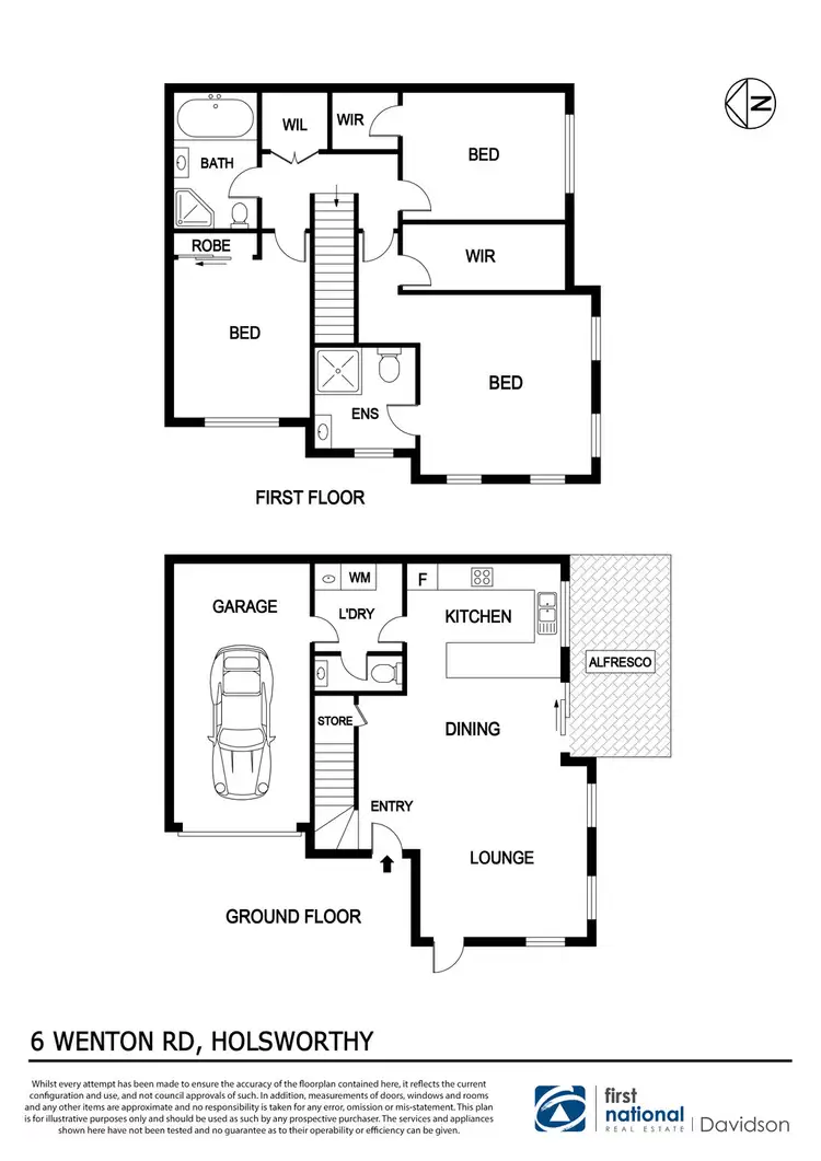 Floorplan of Homely house listing, 6 Wenton Road, Holsworthy NSW 2173