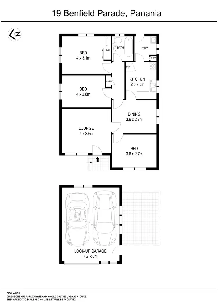 Floorplan of Homely house listing, 19 Benfield Parade, Panania NSW 2213