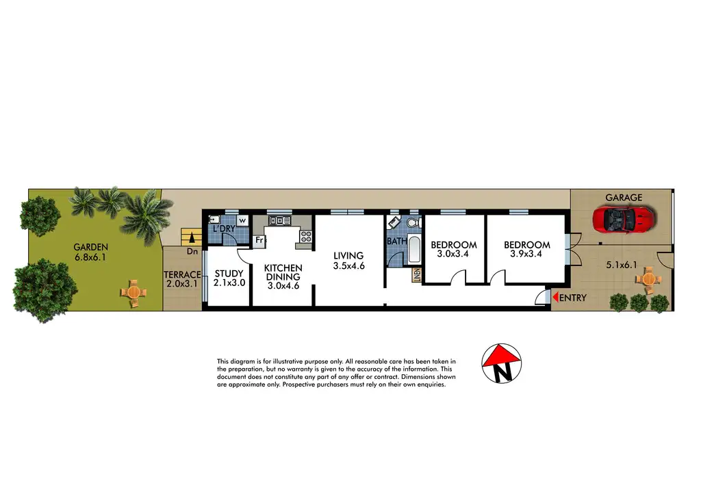 Floorplan of Homely house listing, 9 Midelton Avenue, North Bondi NSW 2026