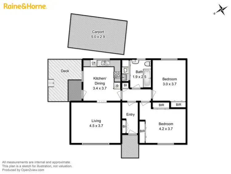 Floorplan of Homely house listing, 140B Roslyn Avenue, Blackmans Bay TAS 7052