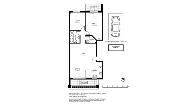 Floorplan of Homely apartment listing, 7/50 Carlton Crescent, Summer Hill NSW 2130