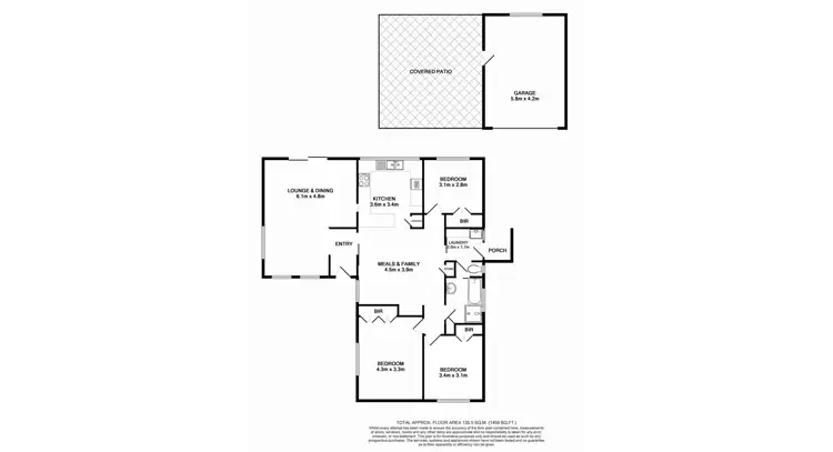Floorplan of Homely house listing, 7 Riverdowns Drive, Margate TAS 7054