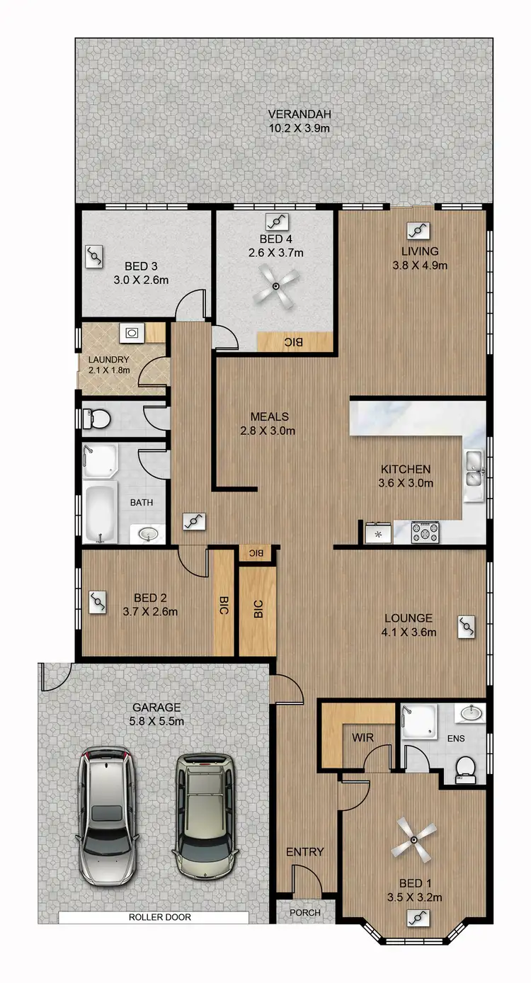 Floorplan of Homely house listing, 20 Monmouth Street, Ridleyton SA 5008