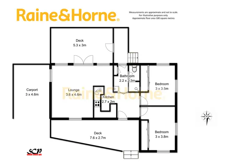 Floorplan of Homely house listing, 235 Beach Road, Denhams Beach NSW 2536