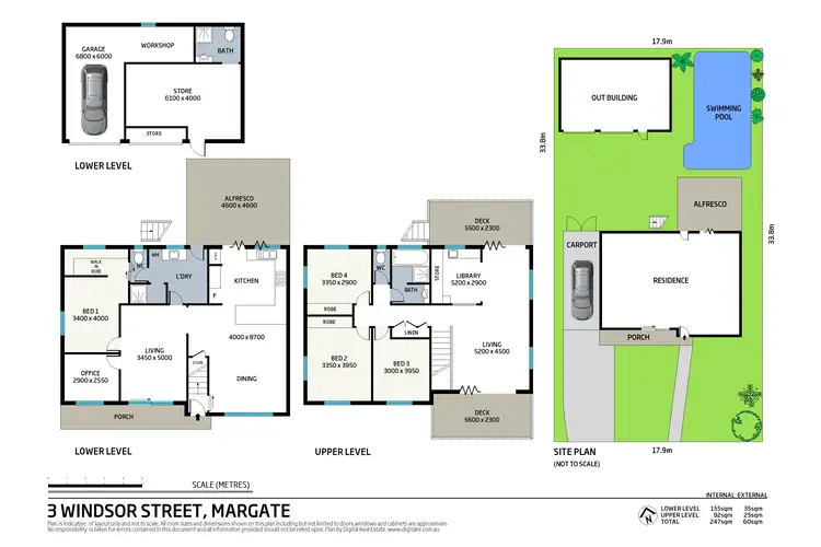 Floorplan of Homely house listing, 3 Windsor Street, Margate QLD 4019