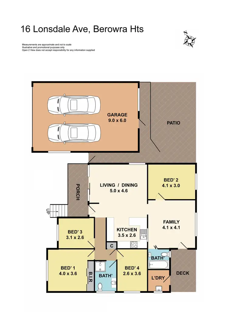 Floorplan of Homely house listing, 16 Lonsdale Avenue, Berowra Heights NSW 2082