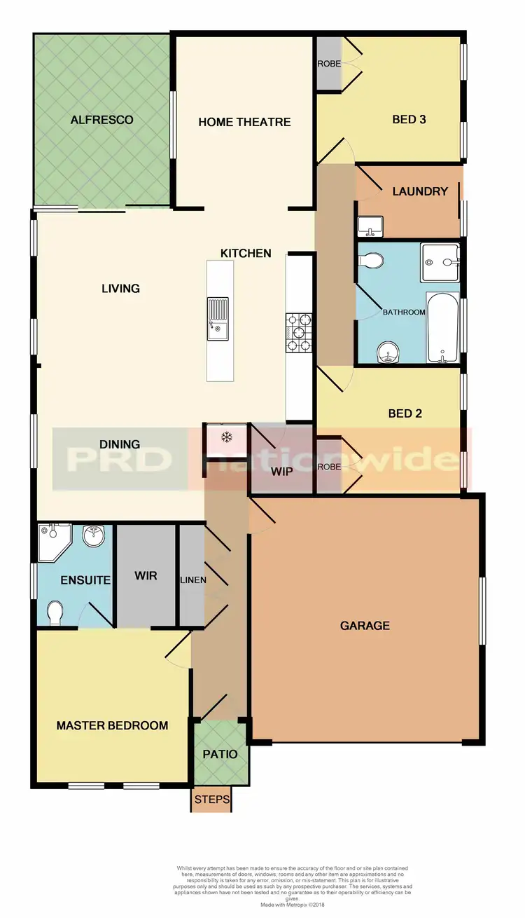 Floorplan of Homely house listing, 10 Orchard close, Gillieston Heights NSW 2321