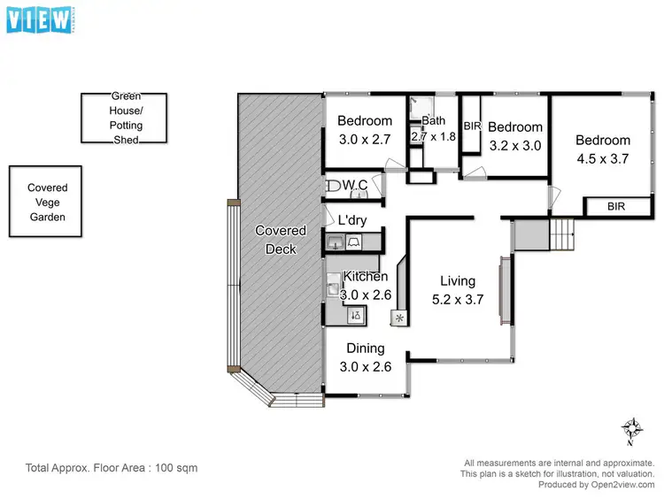 Floorplan of Homely house listing, 21 Phoenix Street, Howrah TAS 7018