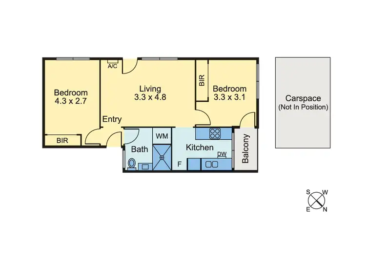 Floorplan of Homely house listing, 3/332 Pascoe Vale Road, Essendon VIC 3040