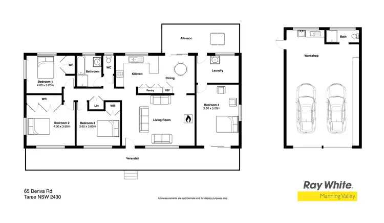 Floorplan of Homely rural property listing, 65 Denva Road, Taree NSW 2430